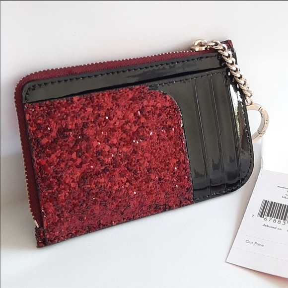 Kate Spade medium zip card holder. - Picture 2 of 5